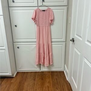 Chic Pink Maxi Dress